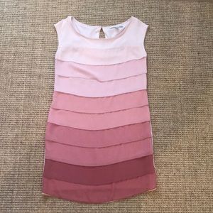 Lauren Conrad ombré pink dress size 4 NWOT